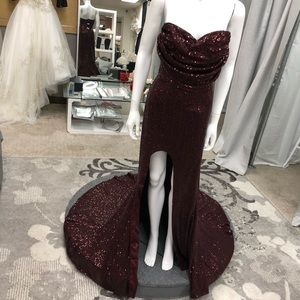 Portia & Scarlett Diamond #5 Strapless Gown